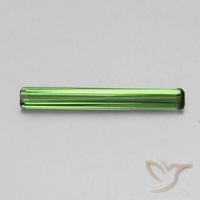 1.16ct Natural Verde médio Turmalina, Corte Esmeralda, VS