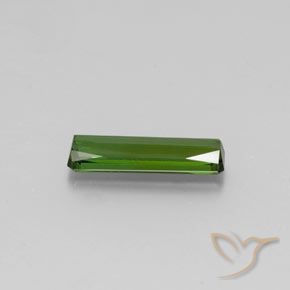 Turmalina Verde médio Natural 1.93ct, Corte Octógono / Esmeralda, VVS-VS