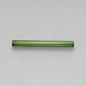 Turmalina verde natural 1,75ct, corte esmeralda, VVS-VS