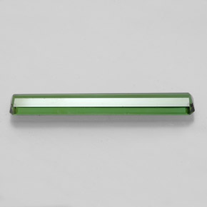 Turmalina verde natural 1,51ct, corte esmeralda, VS