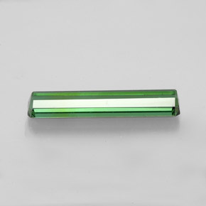 Turmalina verde natural 1,71ct, corte esmeralda, VS