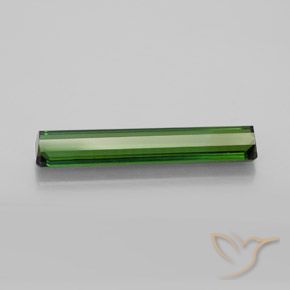 Turmalina Verde Terroso Natural 2.68ct, Corte Octógono / Esmeralda, VVS