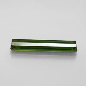 Turmalina verde natural 3,12ct, corte esmeralda, VVS-VS