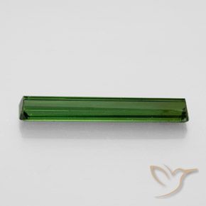Turmalina Verde Terroso Natural 3.01ct, Corte Octógono / Esmeralda, VS