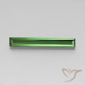 3.10ct Natural Verde médio Turmalina, Corte Esmeralda, VS