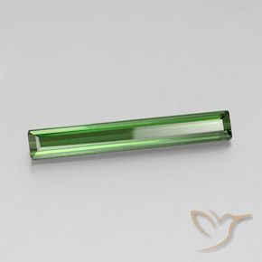 Turmalina Verde médio Natural 3.10ct, Corte Octógono / Esmeralda, VS
