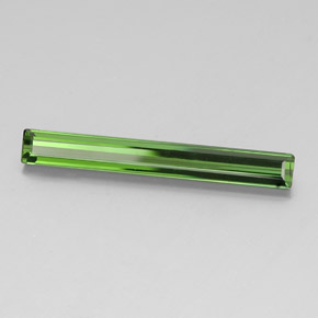 Turmalina verde natural 3,15ct, corte esmeralda, VVS