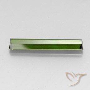 Turmalina Verde escuro Natural 3.28ct, Corte Octógono / Esmeralda, VVS-VS