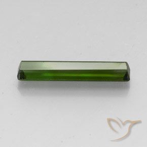 Turmalina Verde escuro Natural 3.52ct, Corte Octógono / Esmeralda, VVS-VS