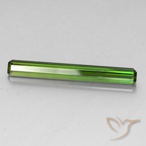 Turmalina verde escuro Natural 3.42ct, Corte Octógono / Esmeralda, VVS-VS