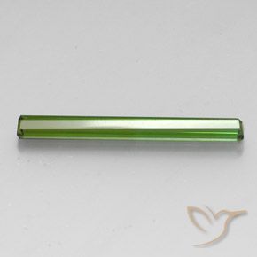 Turmalina verde escuro Natural 3.42ct, Corte Octógono / Esmeralda, VVS-VS