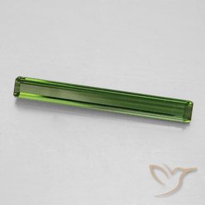 Turmalina Verde floresta Natural 2.09ct, Corte Octógono / Esmeralda, VVS-VS