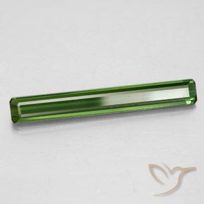 Turmalina Verde floresta Natural 2.53ct, Corte Octógono / Esmeralda, VS