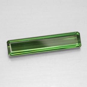 Turmalina verde natural 2,11ct, corte esmeralda, VS