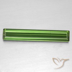 2.23ct Natural Verde floresta Turmalina, Corte Esmeralda, VS
