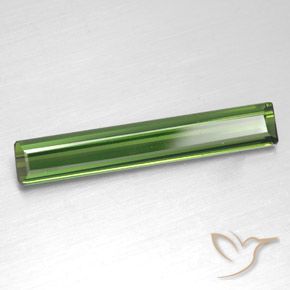 Turmalina Verde floresta Natural 2.23ct, Corte Octógono / Esmeralda, VS