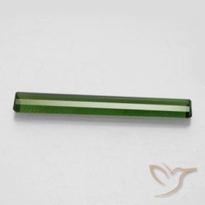 Turmalina Verde médio Natural 2.98ct, Corte Octógono / Esmeralda, VVS-VS