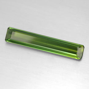 Turmalina verde natural 2,62ct, corte esmeralda, VVS-VS