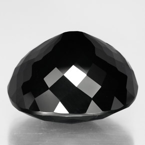 Turmalina Schorl Natural 36.52ct, Corte Oval, Opaco