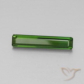 Turmalina Verde médio-escuro Natural 2.13ct, Corte Octógono / Esmeralda, VVS-VS
