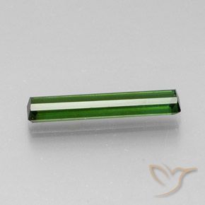 Turmalina Verde médio-escuro Natural 2.13ct, Corte Octógono / Esmeralda, VVS-VS