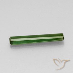 Turmalina verde escuro Natural 2.55ct, Corte Octógono / Esmeralda, VS-SI