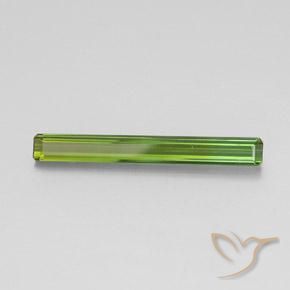 Turmalina verde quente Natural 2.02ct, Corte Octógono / Esmeralda, VVS