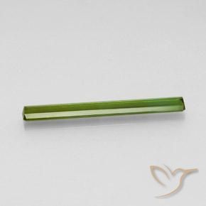 Turmalina verde quente Natural 2.02ct, Corte Octógono / Esmeralda, VVS