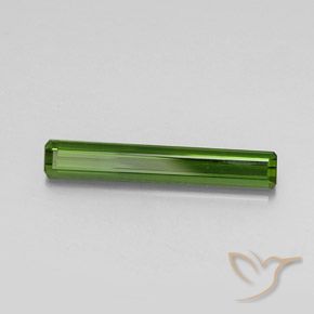 Turmalina Verde escuro Natural 2.77ct, Corte Octógono / Esmeralda, VS