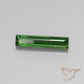 Turmalina Verde médio-escuro Natural 2.39ct, Corte Octógono / Esmeralda, VS