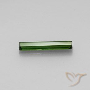 Turmalina Verde escuro Natural 2.66ct, Corte Octógono / Esmeralda, VS