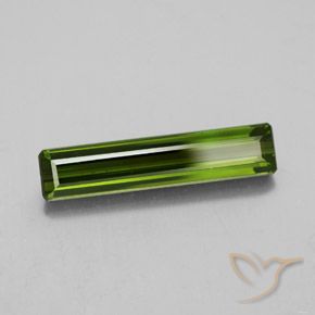 Turmalina Verde médio Natural 2.32ct, Corte Octógono / Esmeralda, VVS-VS