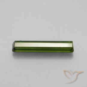 Turmalina Verde médio Natural 2.32ct, Corte Octógono / Esmeralda, VVS-VS