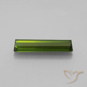 Turmalina Verde médio Natural 2.49ct, Corte Octógono / Esmeralda, VS