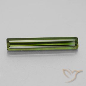2.33ct Natural Verde médio Turmalina, Corte Esmeralda, VVS-VS