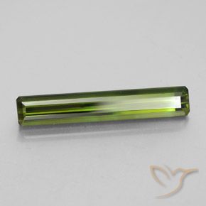 Turmalina Verde médio Natural 2.33ct, Corte Octógono / Esmeralda, VVS-VS