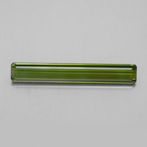 Turmalina verde quente Natural 2.14ct, Corte Esmeralda, VVS