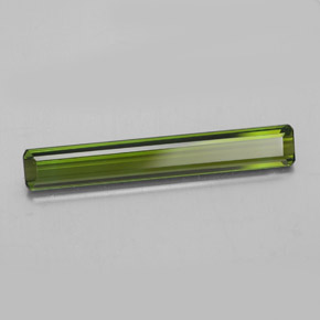 Turmalina verde quente Natural 2.14ct, Corte Esmeralda, VVS