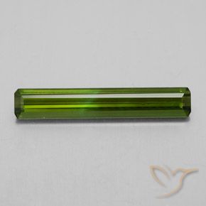 2.03ct Natural Algas Verdes Turmalina, Corte Esmeralda, VVS-VS