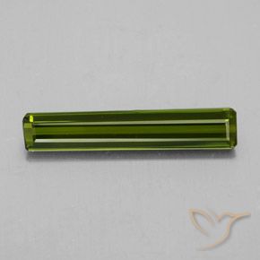 2.05ct Natural Algas Verdes Turmalina, Corte Esmeralda, VVS-VS