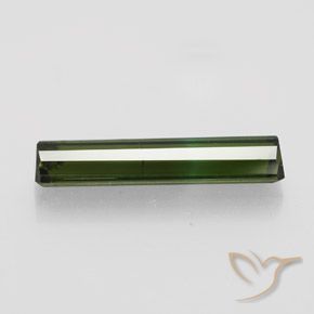 Turmalina Verde escuro Natural 2.55ct, Corte Octógono / Esmeralda, SI