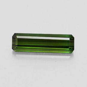 Turmalina verde natural 2,45ct, corte esmeralda, VVS