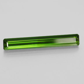 Turmalina verde natural 2,46ct, corte esmeralda, VS