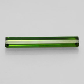 Turmalina verde natural 2,46ct, corte esmeralda, VS