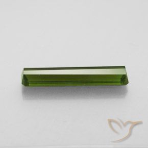 Turmalina Verde escuro Natural 2.58ct, Corte Octógono / Esmeralda, VVS