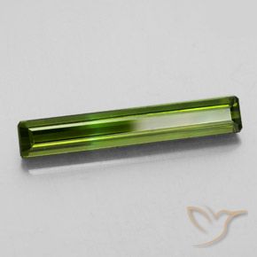 Turmalina Verde Terroso Natural 2.61ct, Corte Octógono / Esmeralda, VVS