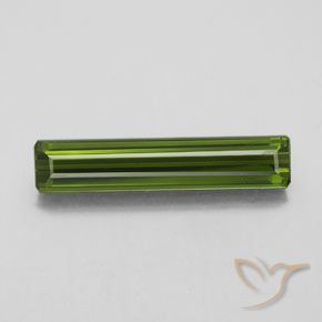 2.61ct Natural Algas Verdes Turmalina, Corte Esmeralda, VVS