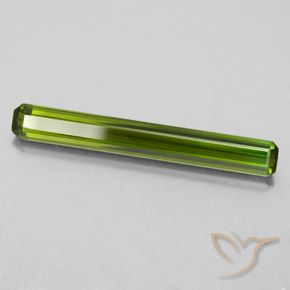 Turmalina Verde médio Natural 2.28ct, Corte Octógono / Esmeralda, VVS