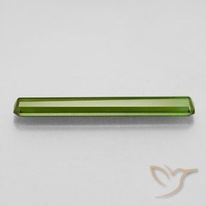 Turmalina Verde médio Natural 2.28ct, Corte Octógono / Esmeralda, VVS