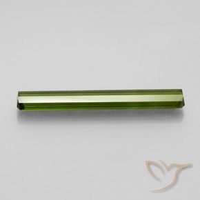 Turmalina Verde médio Natural 2.45ct, Corte Octógono / Esmeralda, VVS